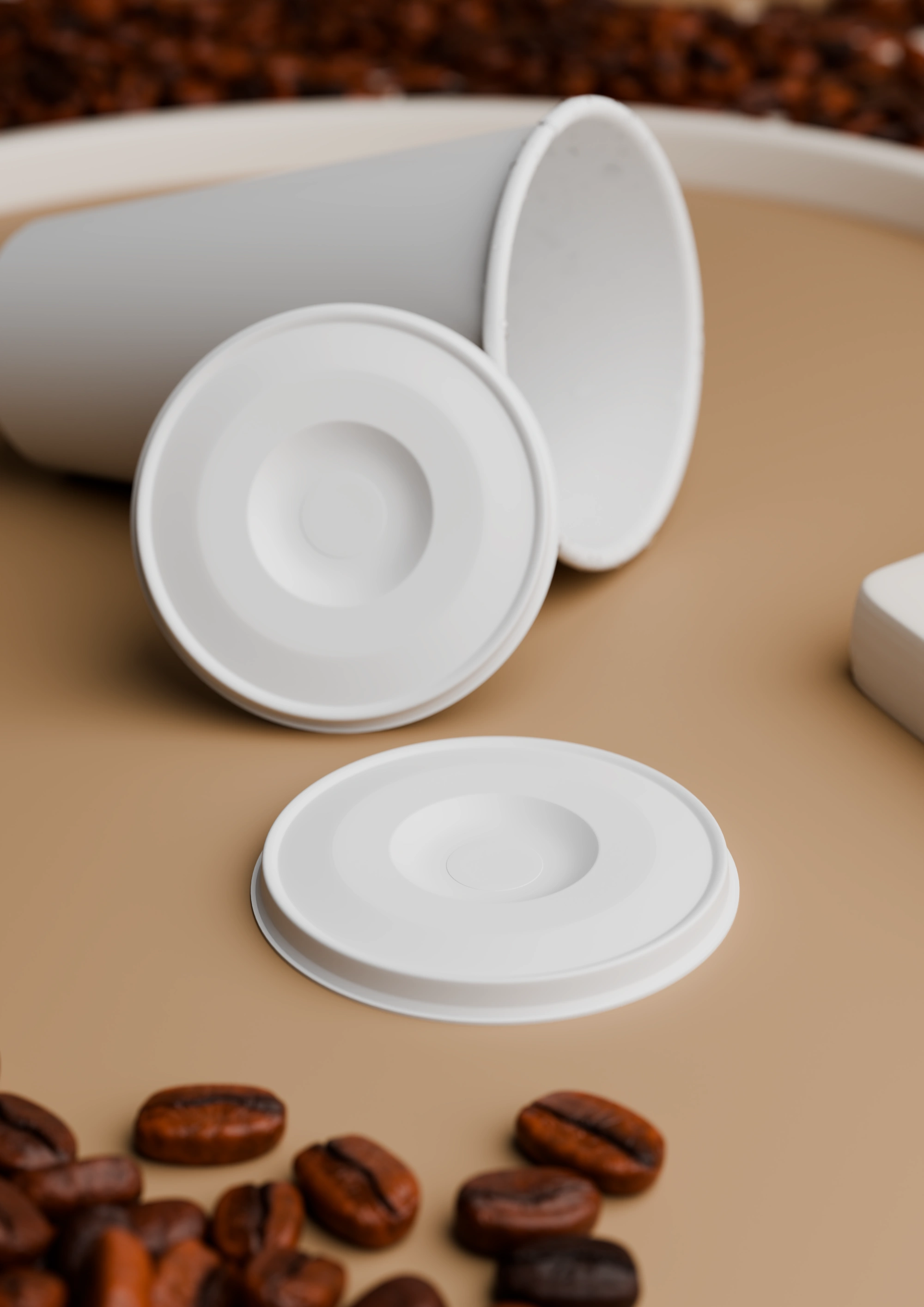 90MM Flat lid